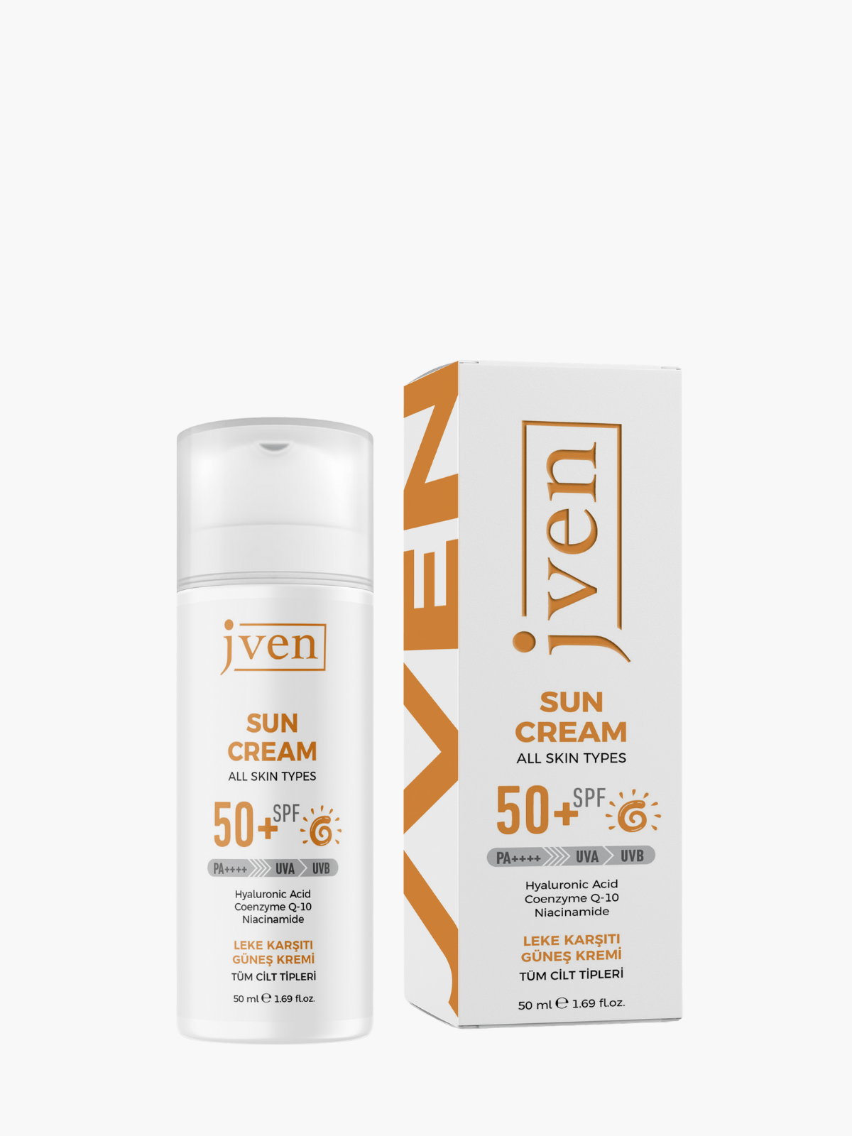 50+ SPF Sun Cream - Leke Karşıtı Güneş Kremi – dermokozmetik cilt bakım ürünü fotoğrafı