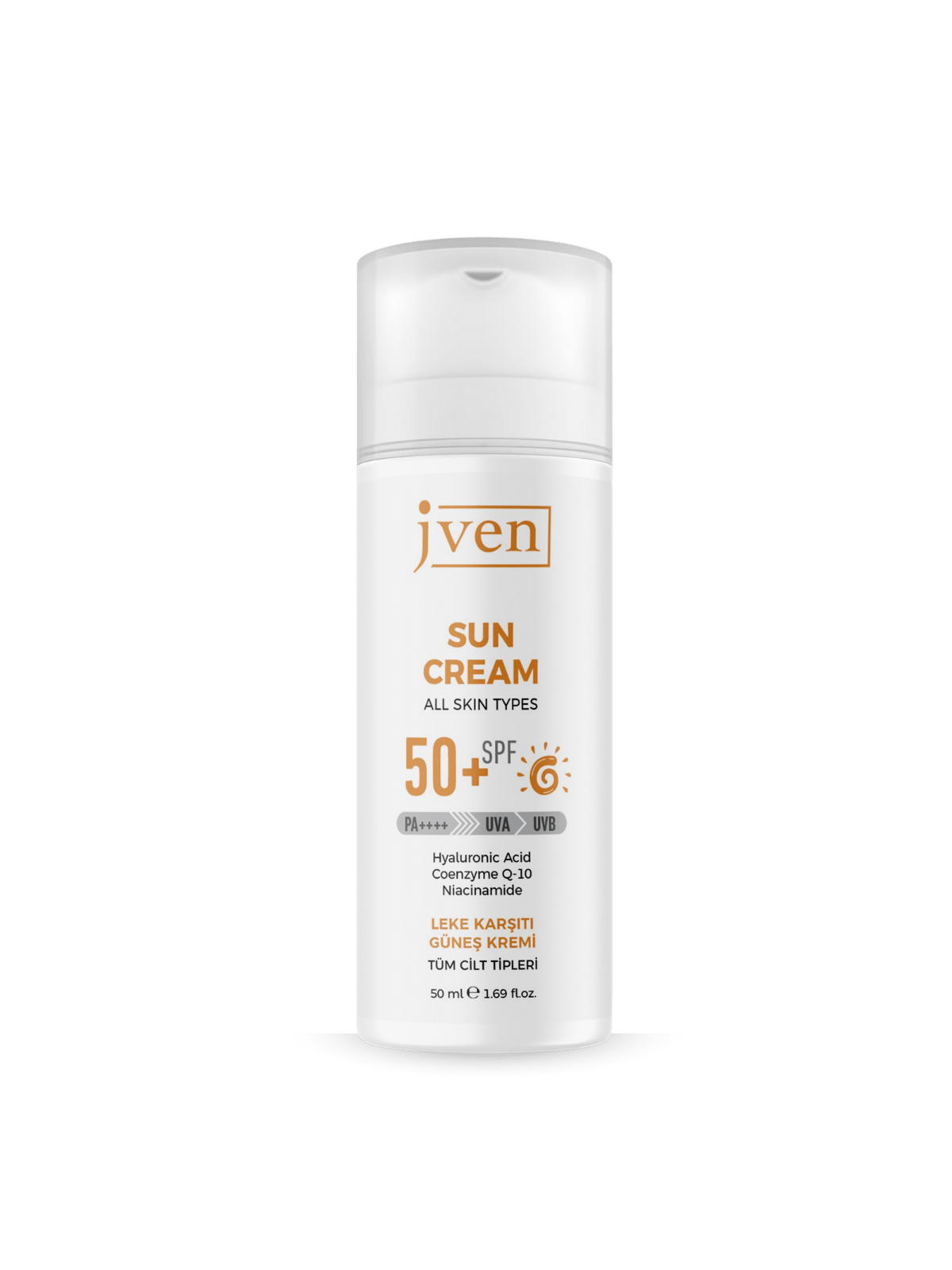 50+ SPF Sun Cream - Leke Karşıtı Güneş Kremi – dermokozmetik cilt bakım ürünü fotoğrafı