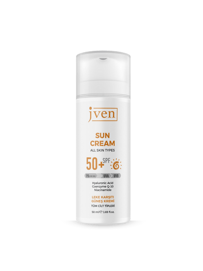 50+ SPF Sun Cream - Leke Karşıtı Güneş Kremi – dermokozmetik cilt bakım ürünü fotoğrafı