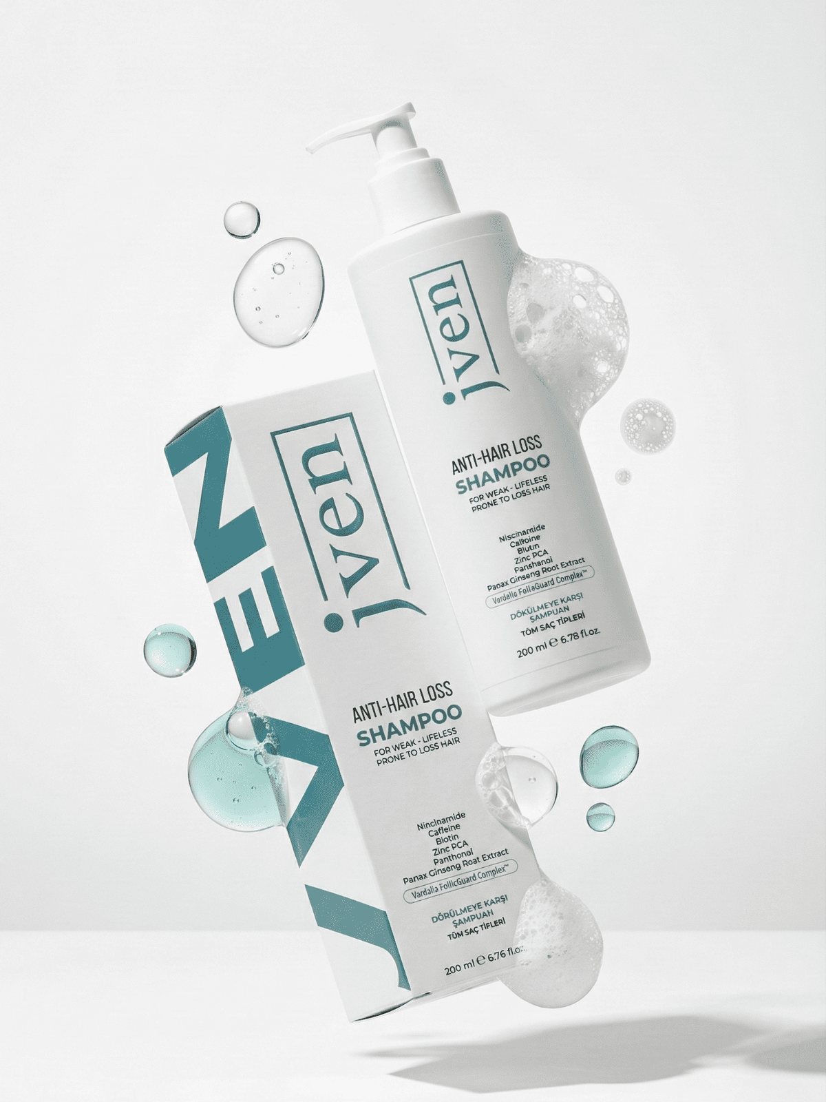 Anti - Hair Loss Shampoo - Dökülme Karşıtı Şampuan – dermokozmetik cilt bakım ürünü fotoğrafı