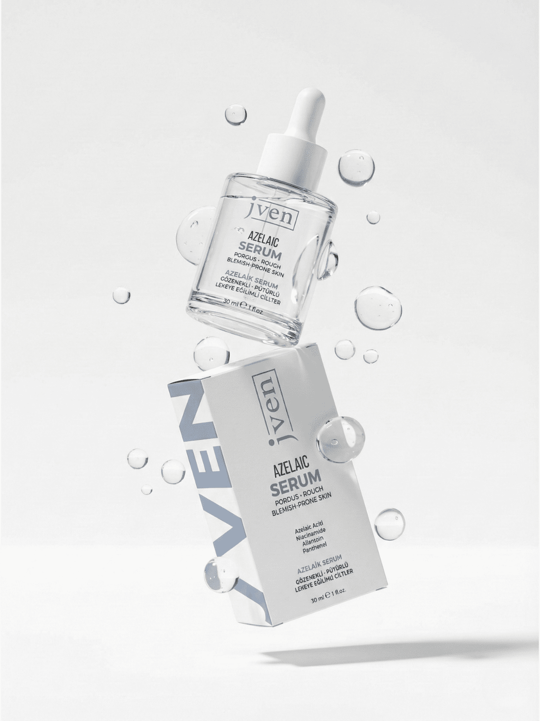 Azelaic Serum - Dengeleyici Yüz Serumu – dermokozmetik cilt bakım ürünü fotoğrafı