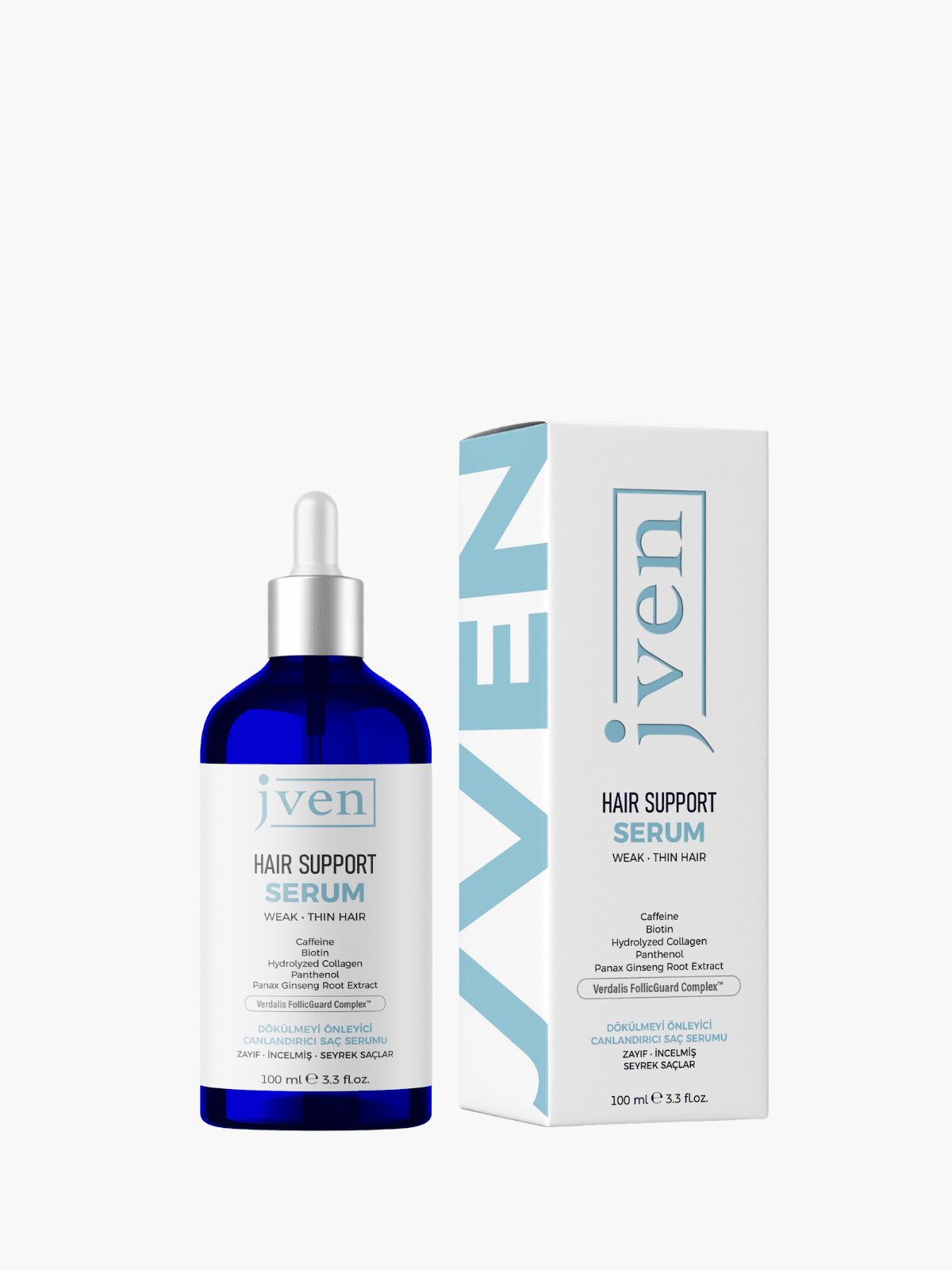 Hair Support Serum - Dökülme Karşıtı Serum – dermokozmetik cilt bakım ürünü fotoğrafı