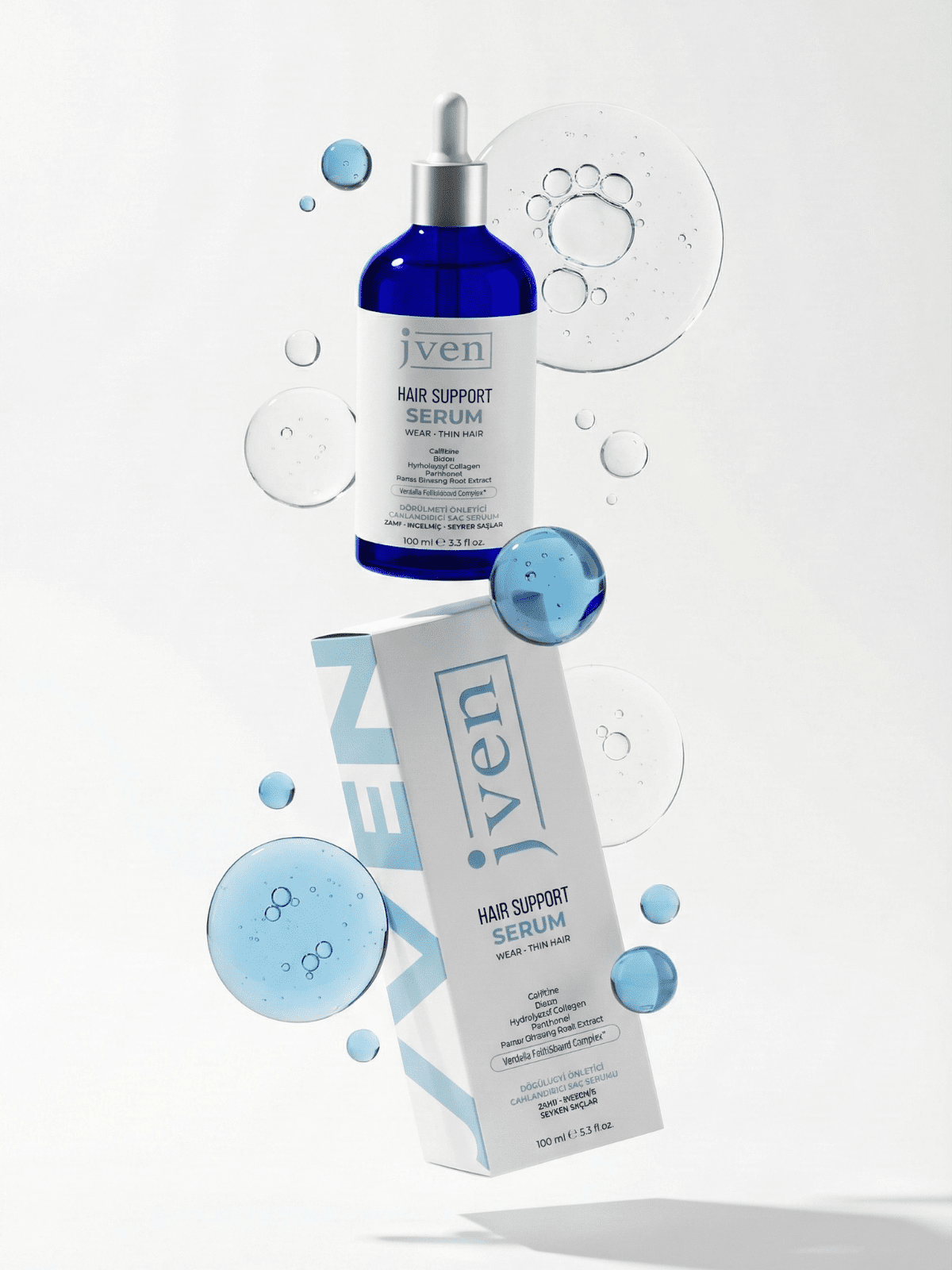 Hair Support Serum - Dökülme Karşıtı Serum – dermokozmetik cilt bakım ürünü fotoğrafı