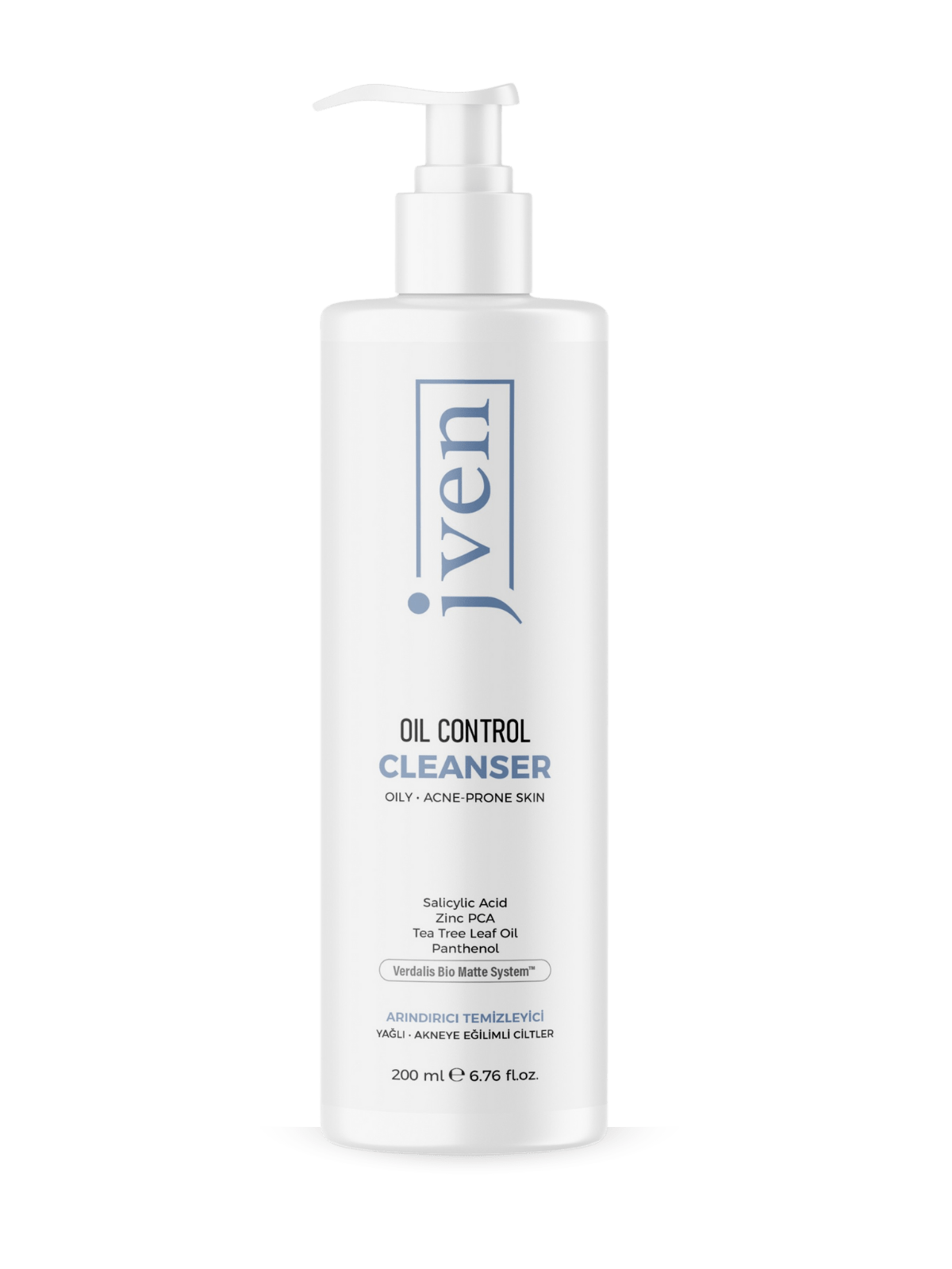 Oil - Control Cleanser - Sebum Dengeleyici Yüz Temizleyici – dermokozmetik cilt bakım ürünü fotoğrafı