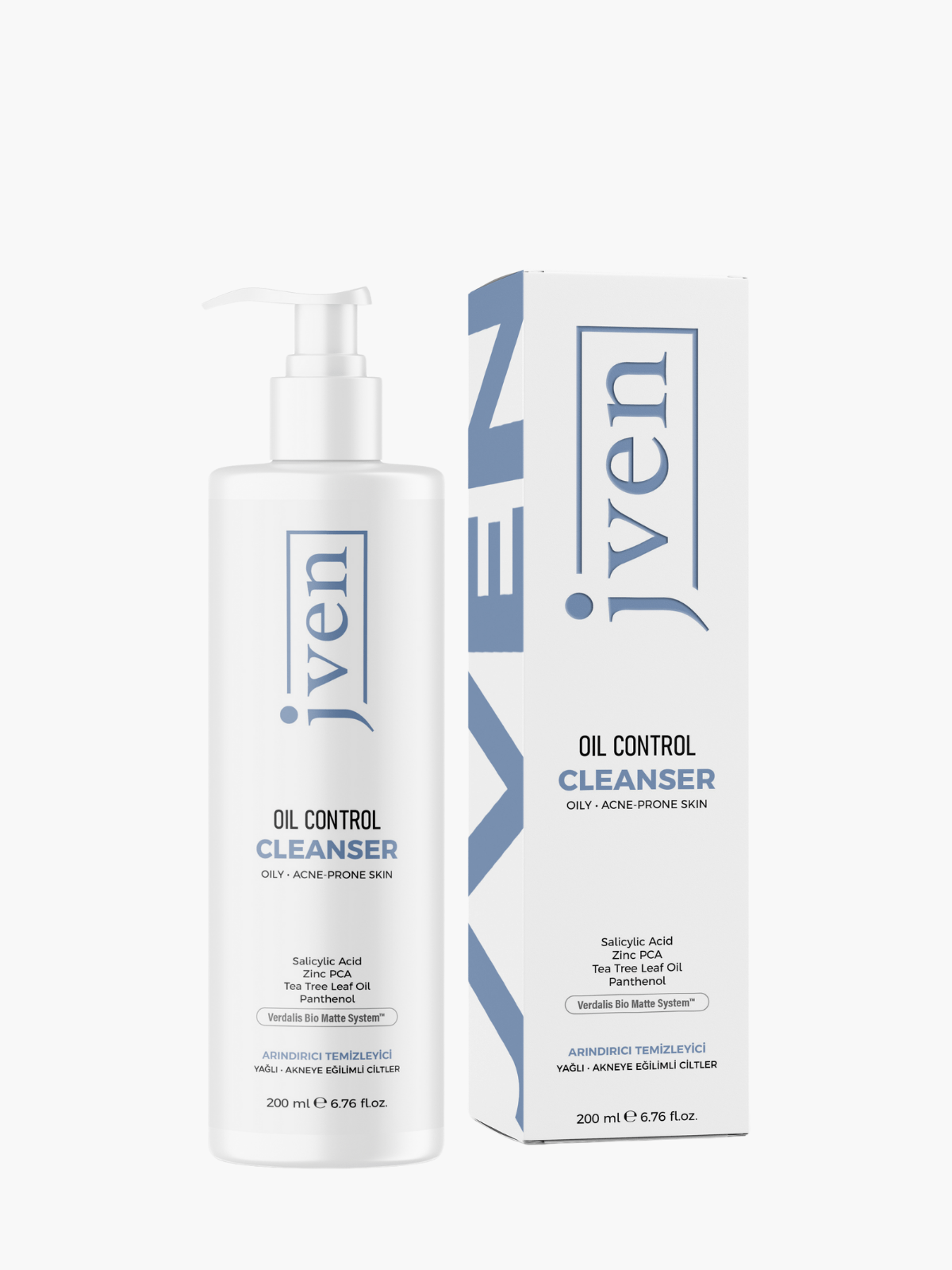 Oil - Control Cleanser - Sebum Dengeleyici Yüz Temizleyici – dermokozmetik cilt bakım ürünü fotoğrafı