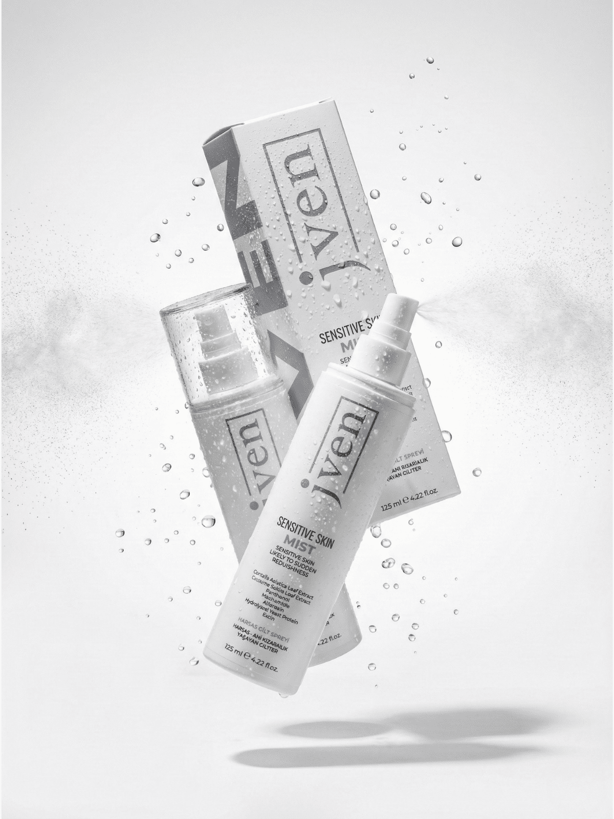 Sensitive Skin Mist - Hassas Ciltler İçin Bakım Misti – dermokozmetik cilt bakım ürünü fotoğrafı