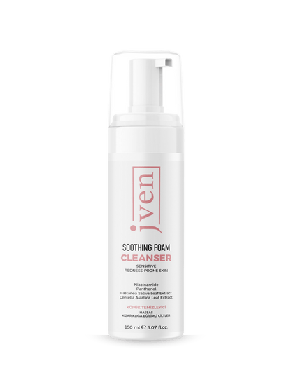 Soothing Foam Cleanser - Hassas Cilt Köpük Temizleyici – dermokozmetik cilt bakım ürünü fotoğrafı