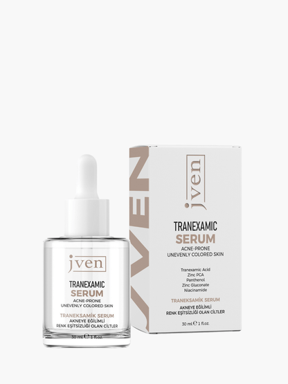 Tranexamic Serum – Tranexamik Acid Ton Eşitleyici Serum – dermokozmetik cilt bakım ürünü fotoğrafı